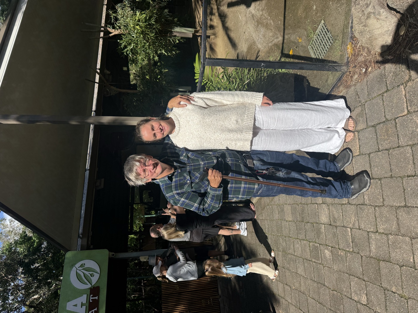 WEYA participant on a community day at the war museum